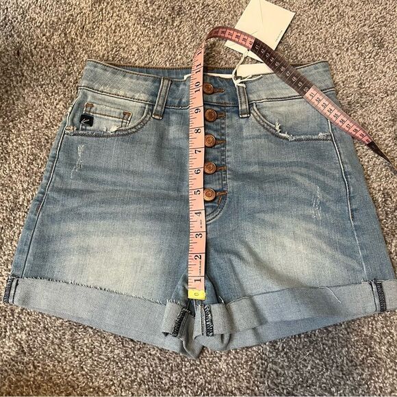 KanCan Jess Ultra High Rise Shorts - Picture 15 of 16